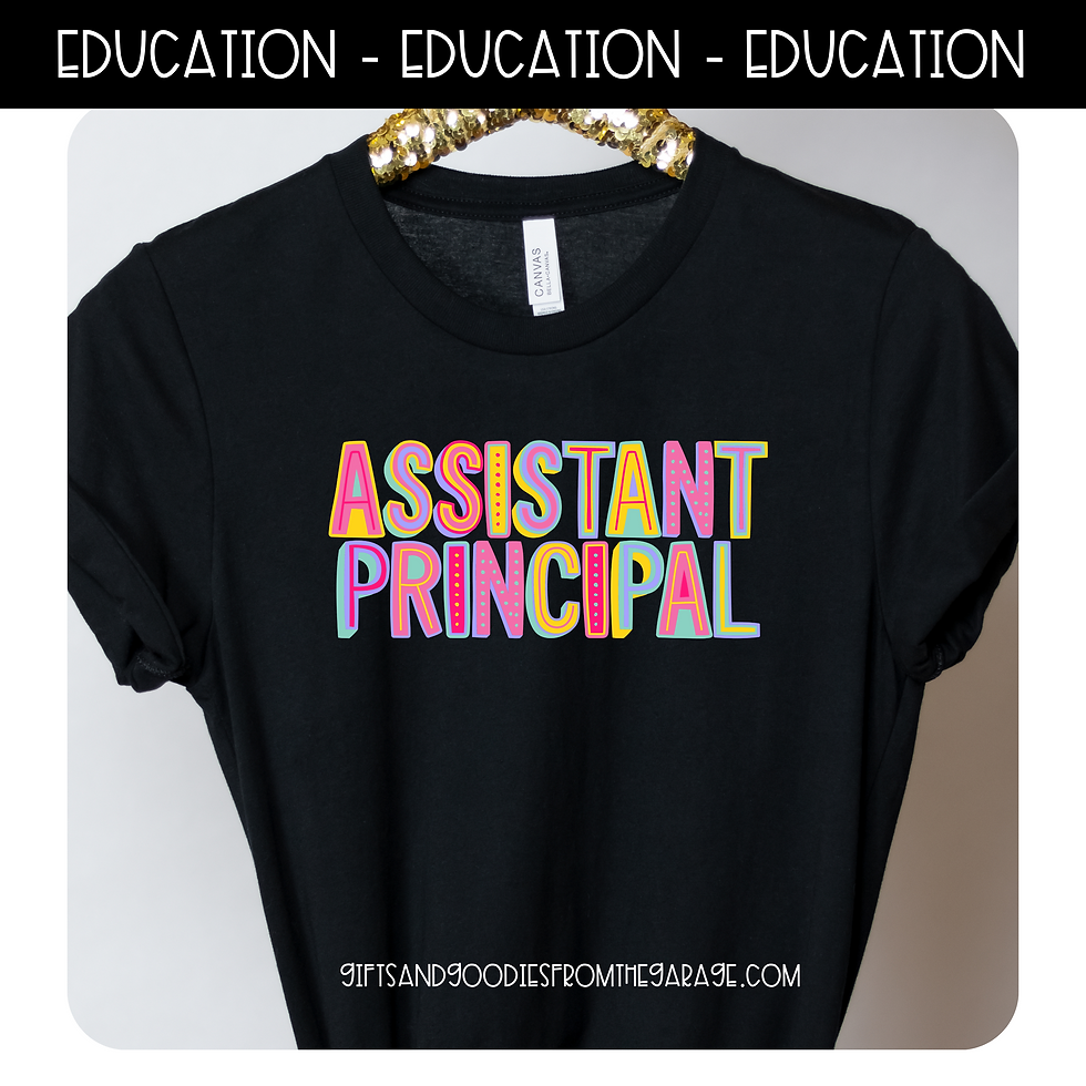 Imaginative Assistant Principal Tee