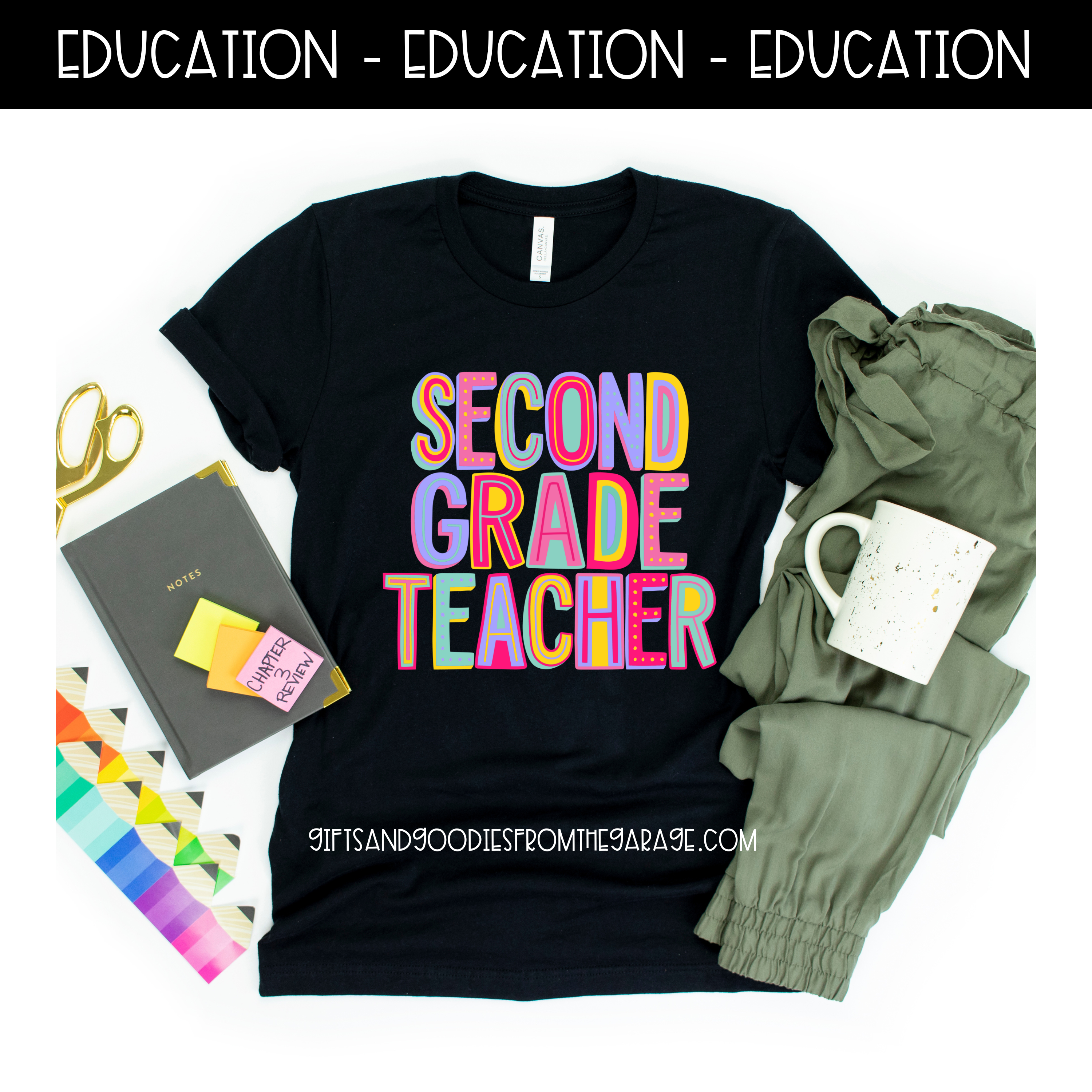 Imaginative Second Grade Teacher Tee