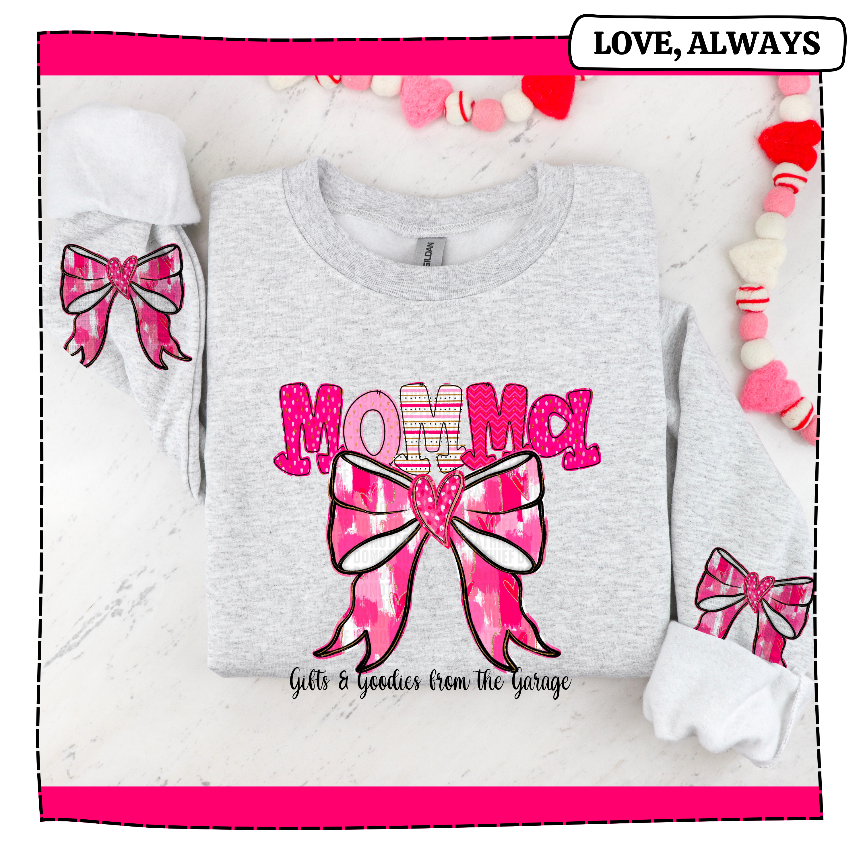 Brushstroke Coquette Bliss - Momma