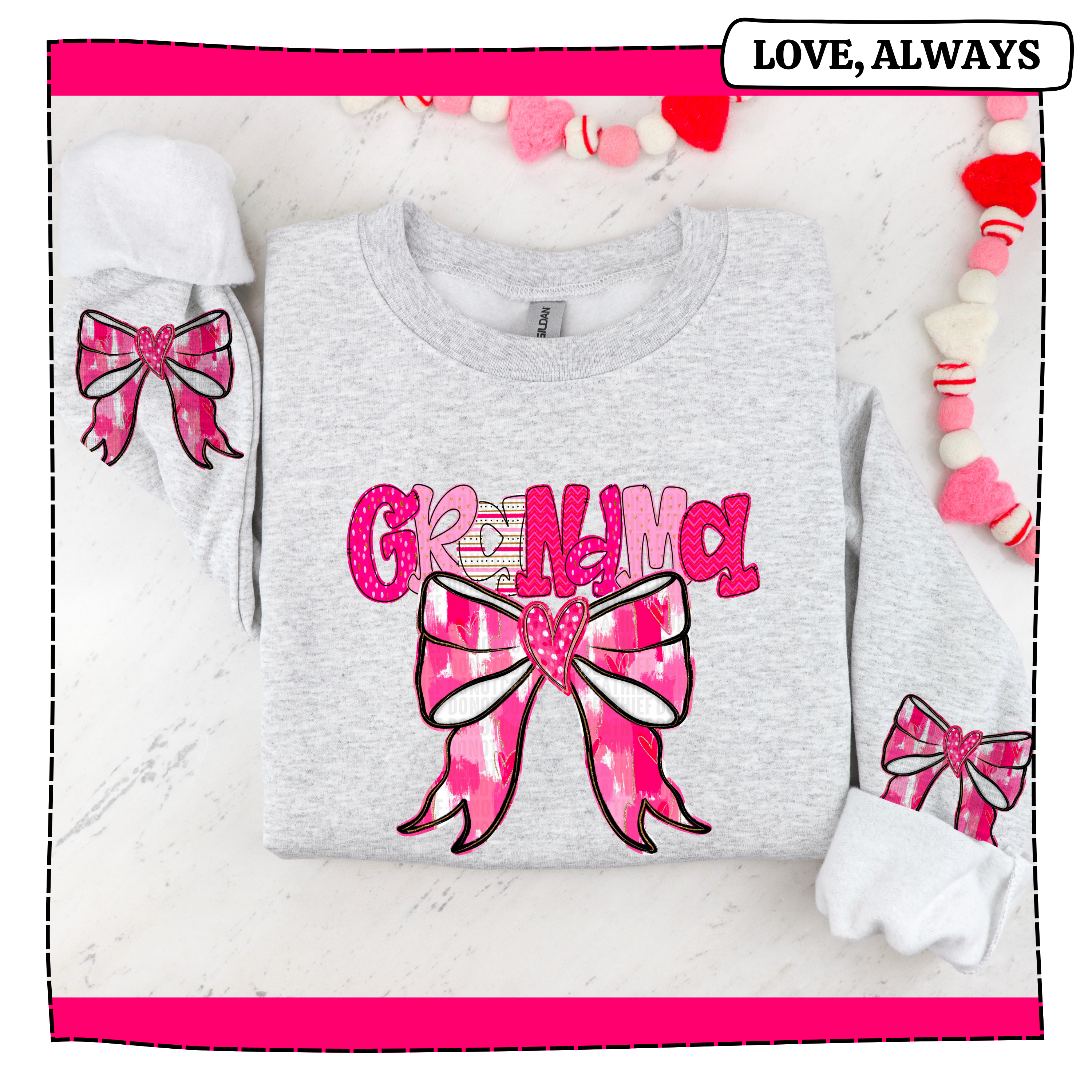 Brushstroke Coquette Bliss - Grandma