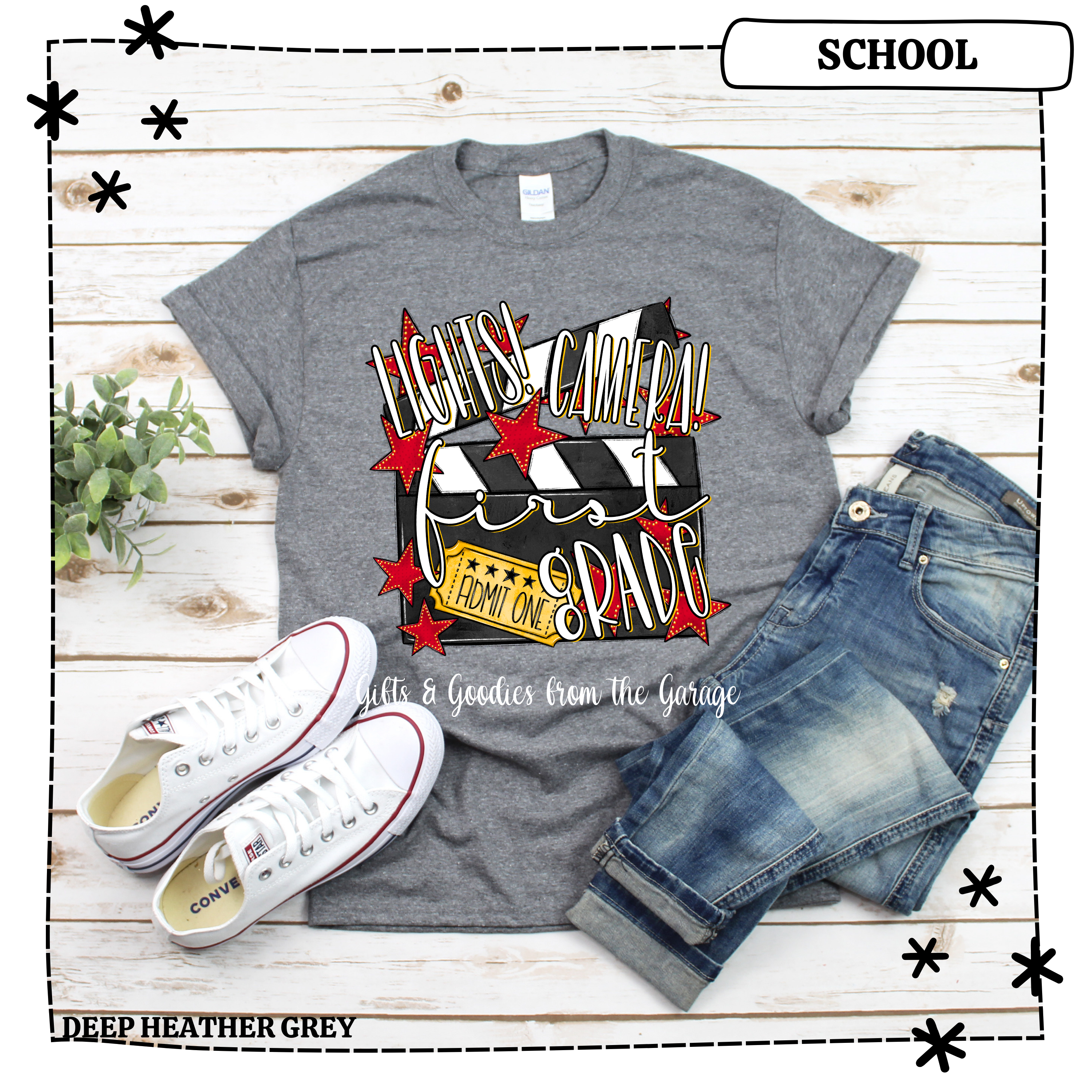 Lights! Camera! First Grade