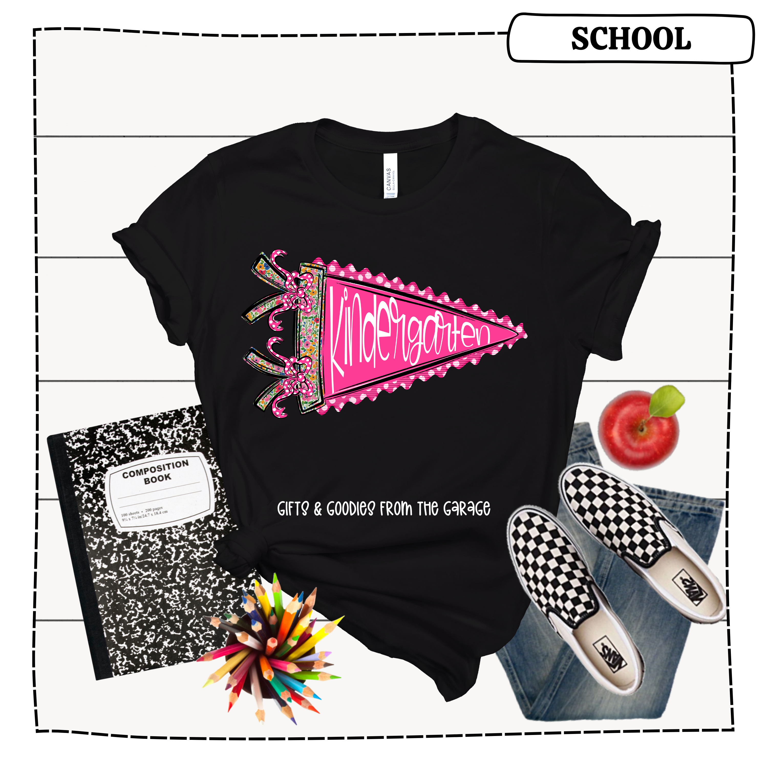 Preppy Pennant - Kindergarten