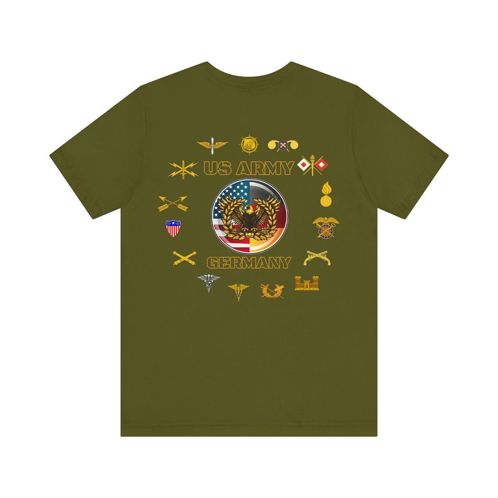 Thumbnail: CHIEF Warrant Officer 106 Birthday US/Germany A-0004 T-shirt