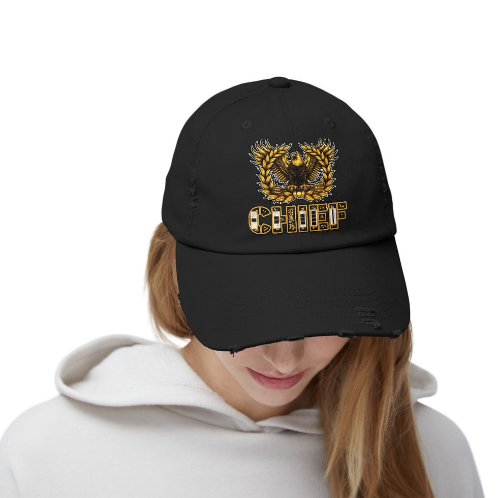 Thumbnail: Chief Warrant Officer: Distressed Cap