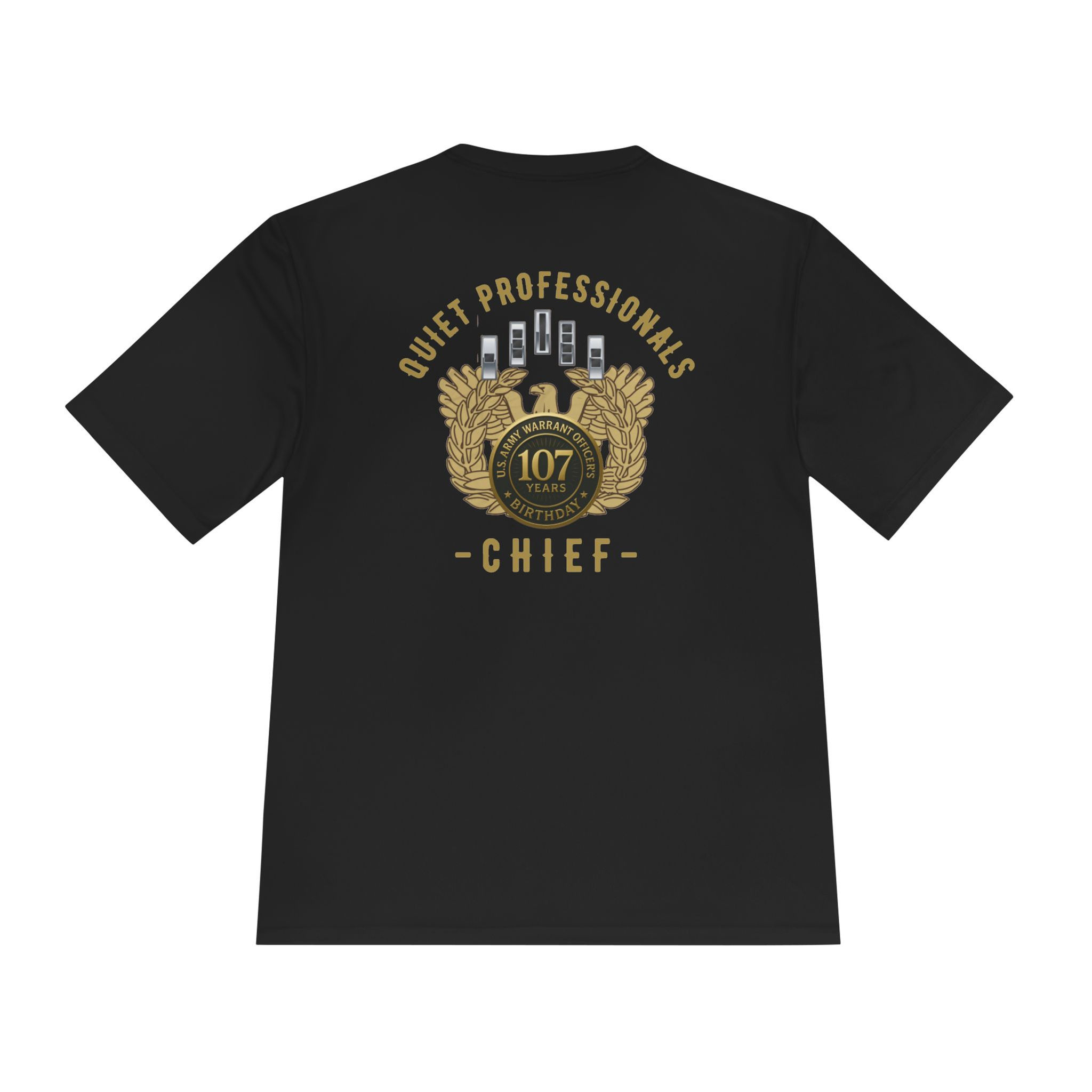 Dry-fit (SHIPS from US) RETRO CHIEF 107TH Birthday Tee - Quiet Professionals