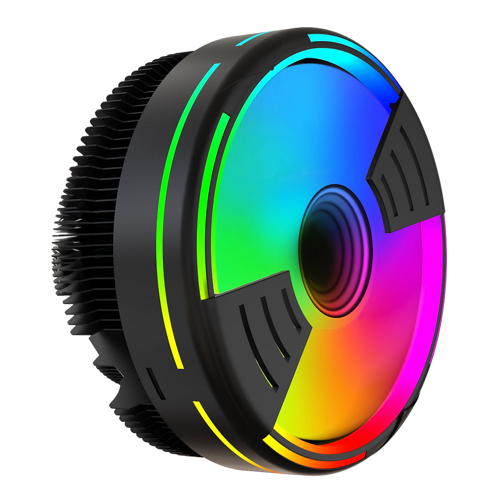 Küçük resim: Tornado Rainbow 17 Modlu Ufo CPU İşlemci Fanı