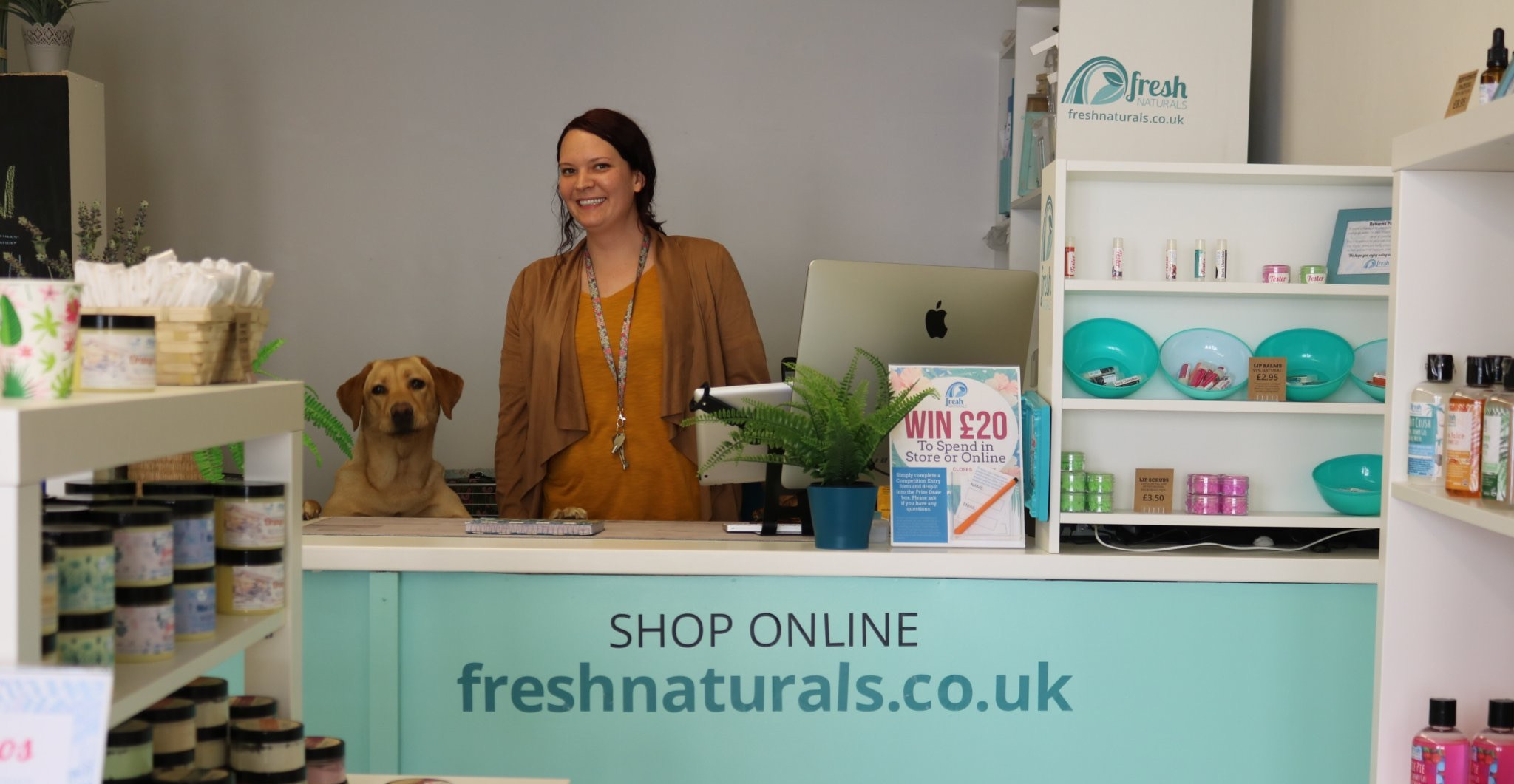 Having an ecommerce store was essential - I advertised it heavily in the shop