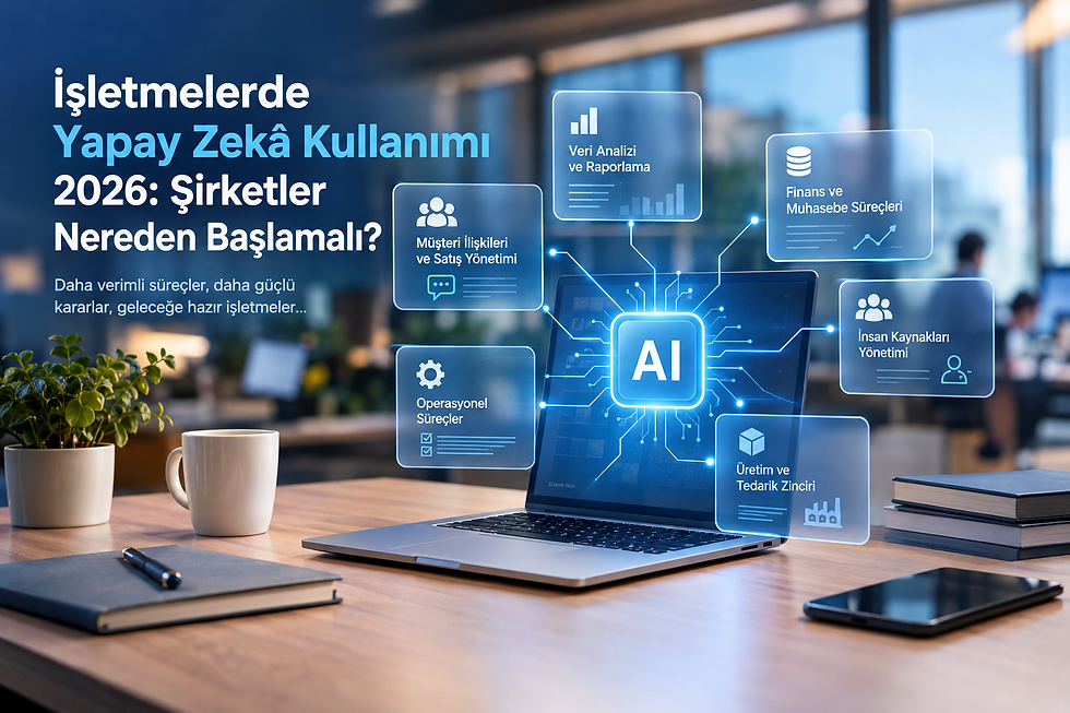 İşletmelerde Yapay Zekâ Kullanımı 2026: Şirketler Nereden Başlamalı?