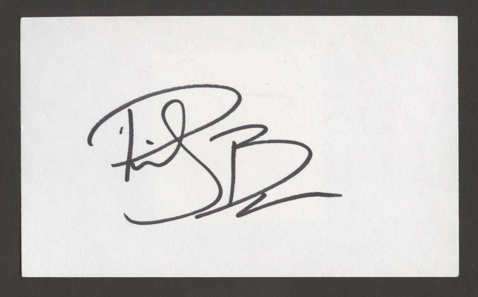 Ricky Berens signed autograph 3x5 card 2x Olympic Gold Medalist Swimming S2013