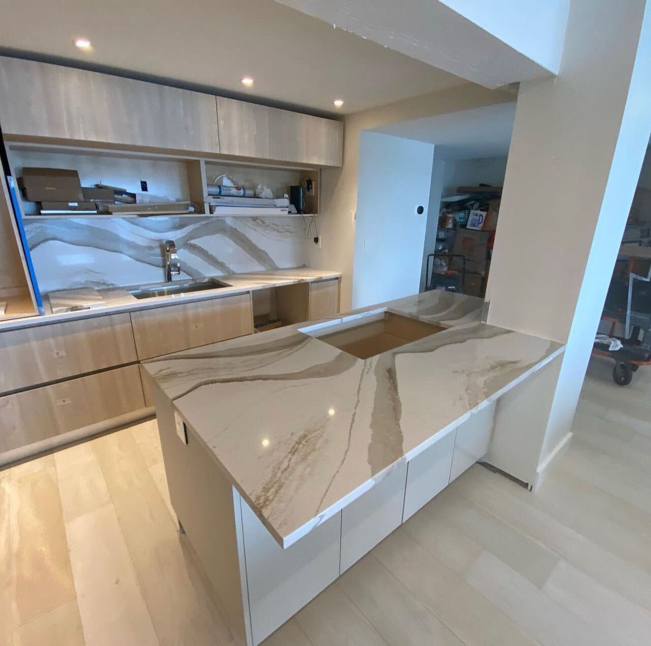 Installation photograph by Affordable Granite Florida