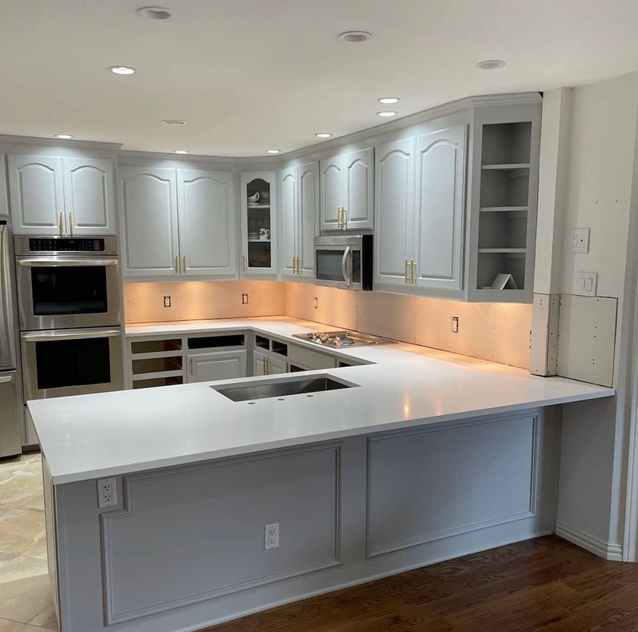 Installation photograph by Affordable Granite Florida