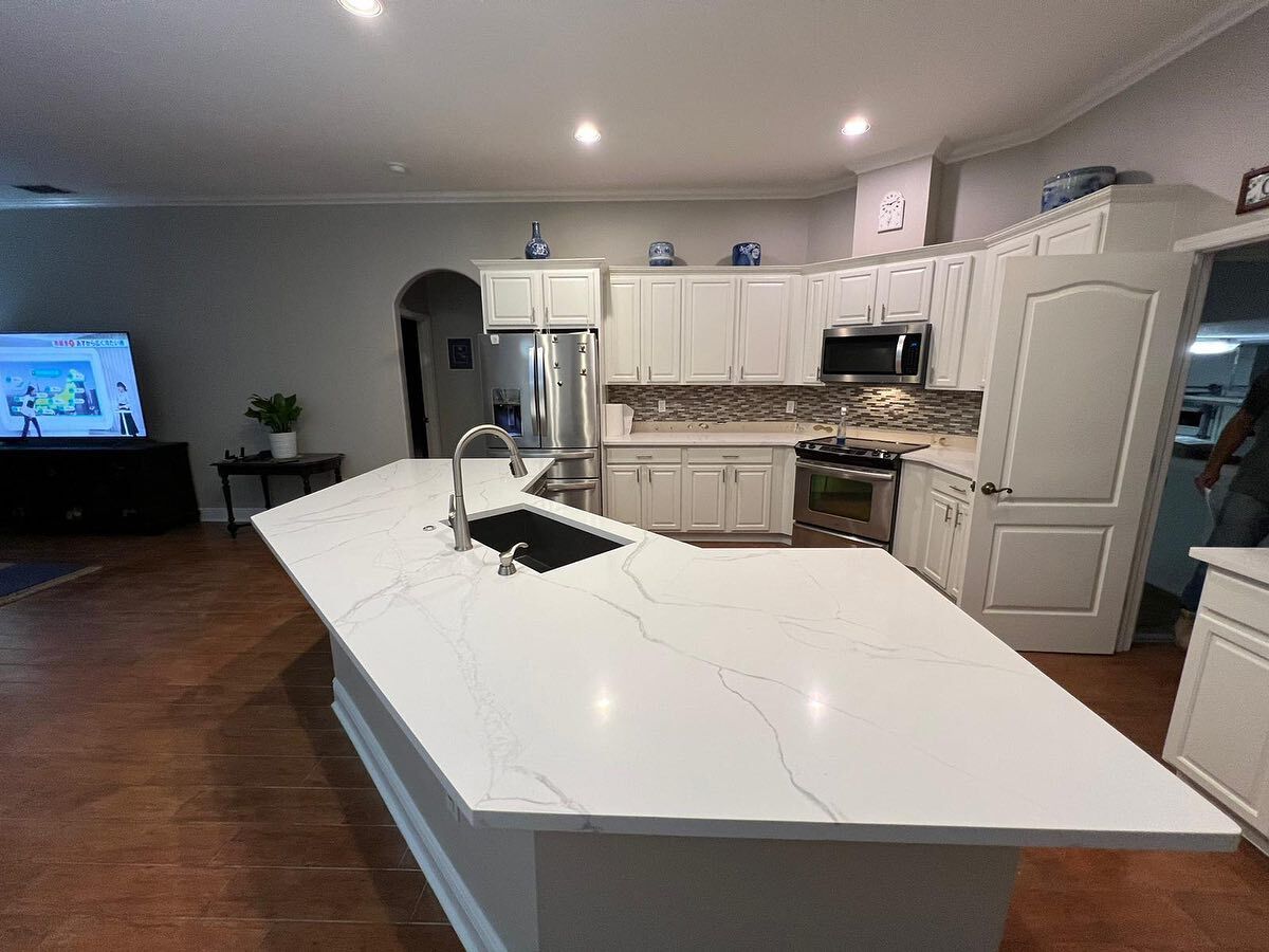 Installation photograph by Affordable Granite Florida