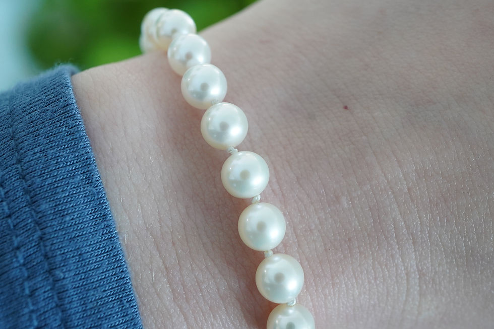 Thumbnail: 14k 6-6.5mm Edison Freshwater Pearl Bracelet