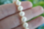 Thumbnail: Sterling Silver 7-7.5mm Freshwater Pearl Strand