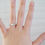 Thumbnail: 14k 1ctw Diamond Wedding Set