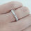 Thumbnail: 10k 1/2ctw Lab Grown Diamond Band