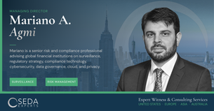 Mariano A. Agmi Joins SEDA Experts, Strengthening Its Risk Management, Compliance, and Trade Surveillance Capabilities