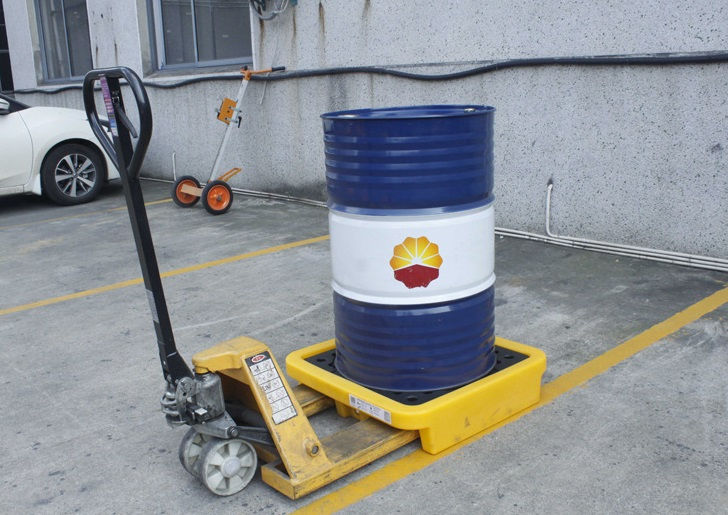 Thumbnail: China Top Quality 1 Drum Spill Containment Control Plastic Pallet Manufactured by Enlightening Plast