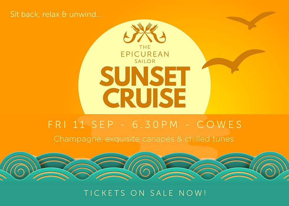The Epicurean Sailor Sunset Cruise