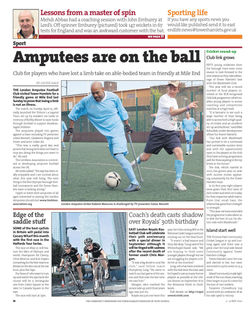 13. Amputee Sports News