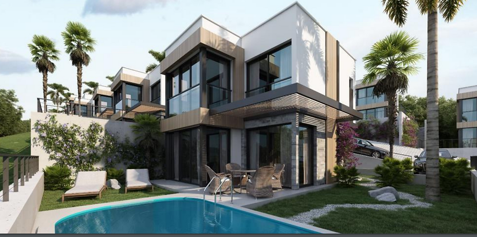 New Villas with Pool for Sale Bodrum Turkey