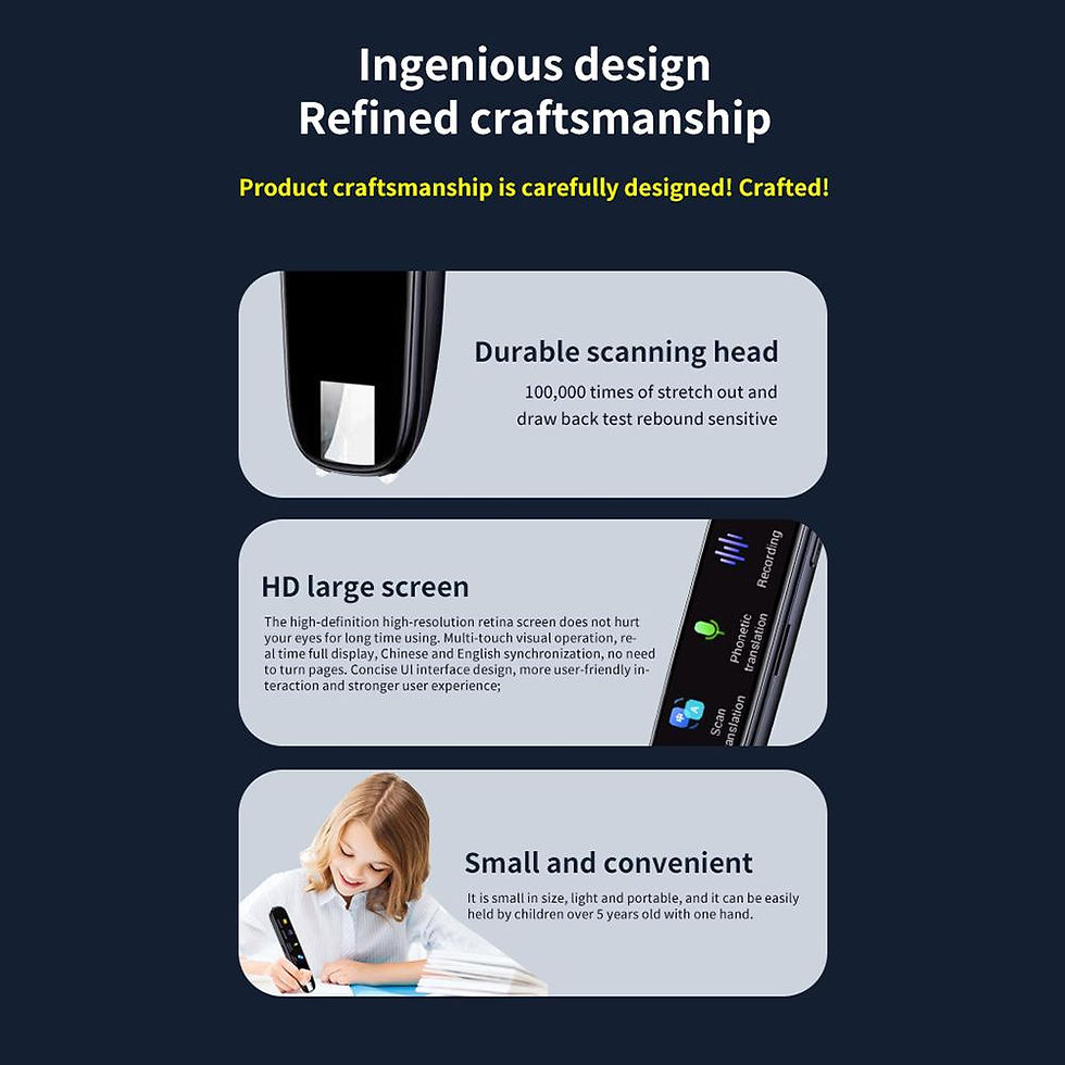Thumbnail: Offline Translation Pen For Teacher Student Dictionary English Intelligent Scann