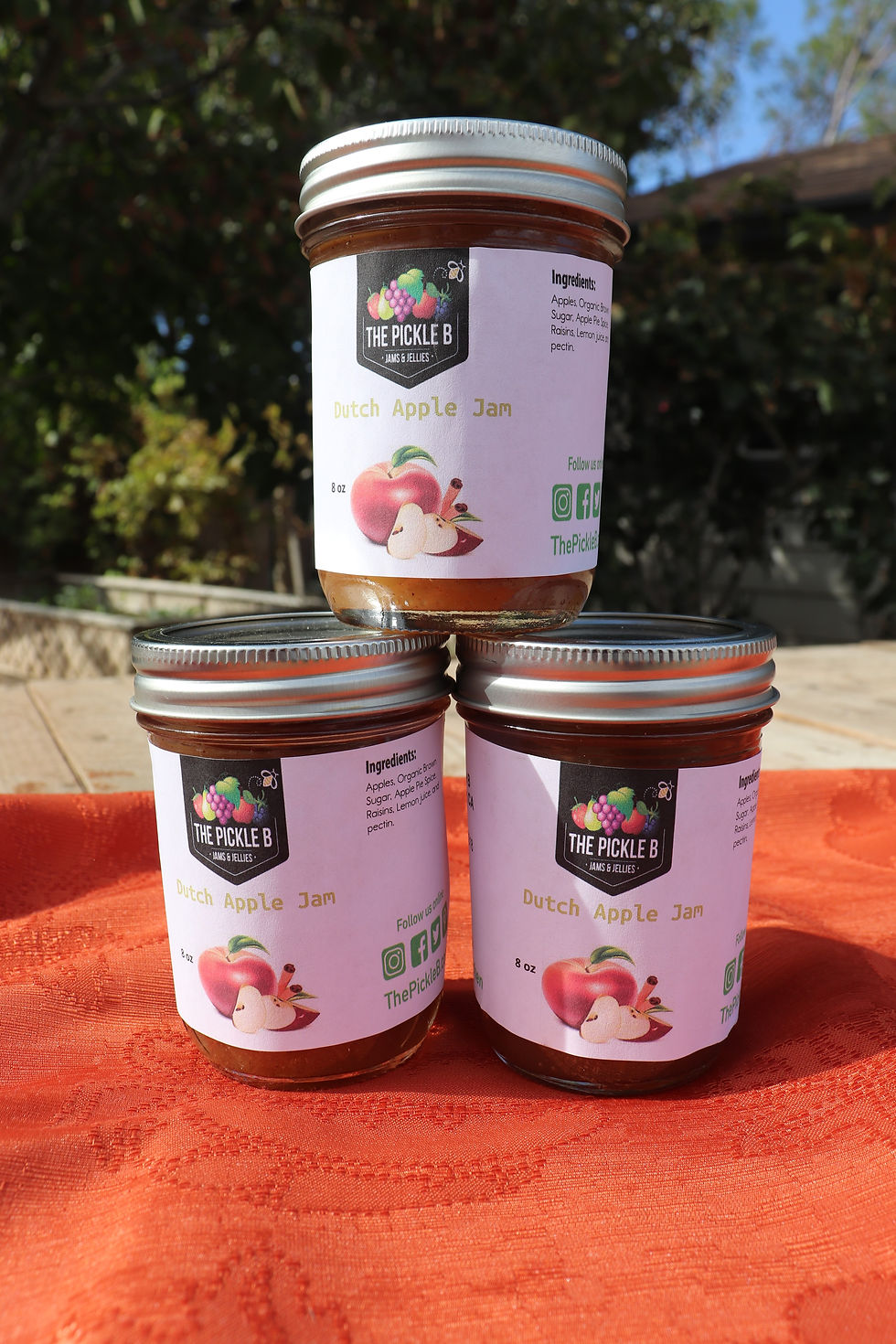 Dutch Apple Jam 8 oz.