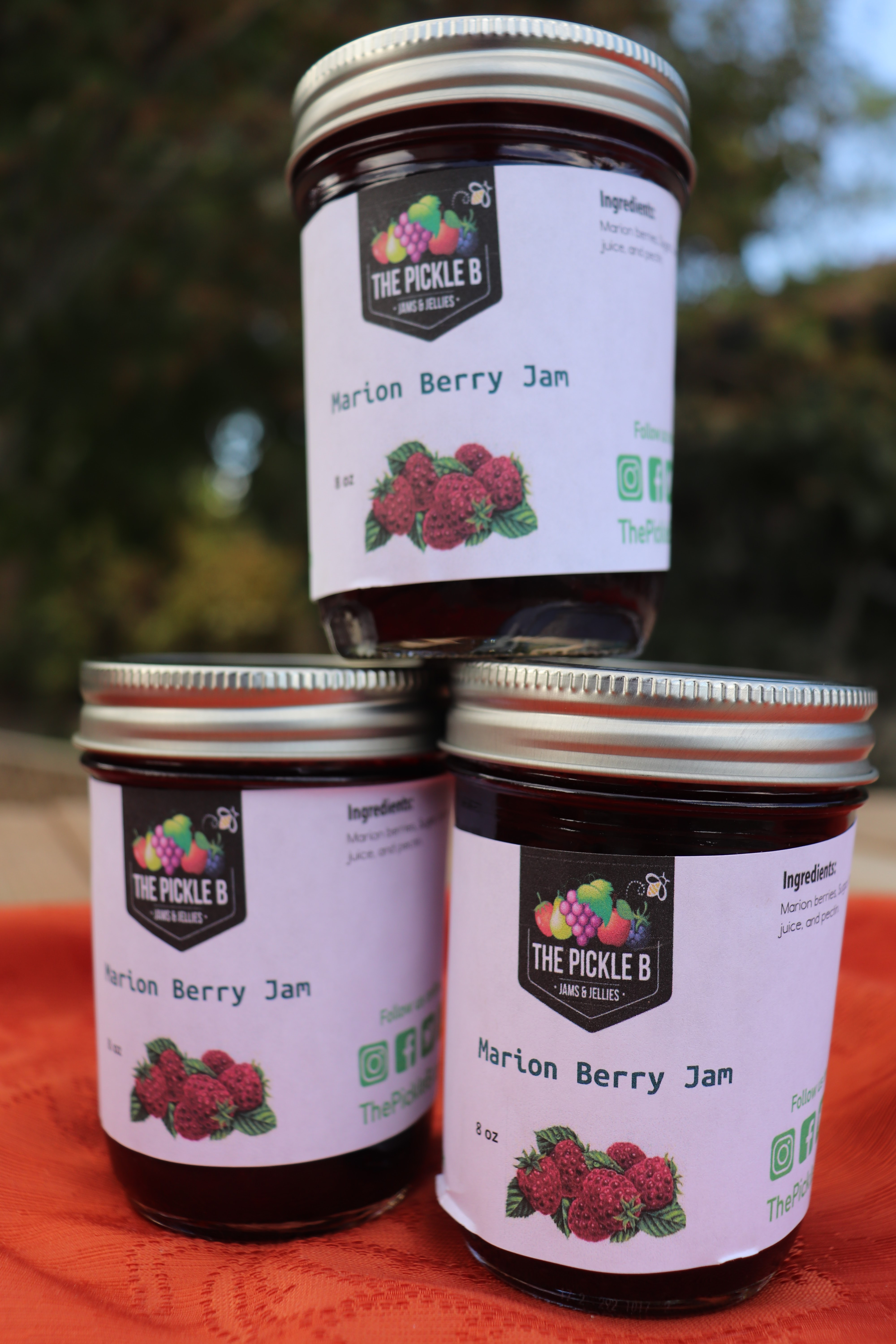 Marion Berry Jam 8 oz.