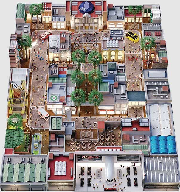 KidZania Disaster Room Design