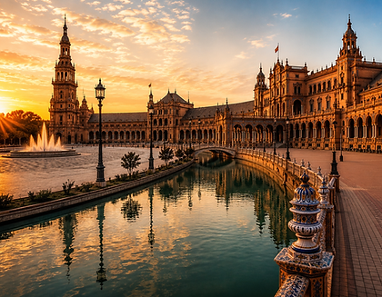 Plaza de España, em Sevilha