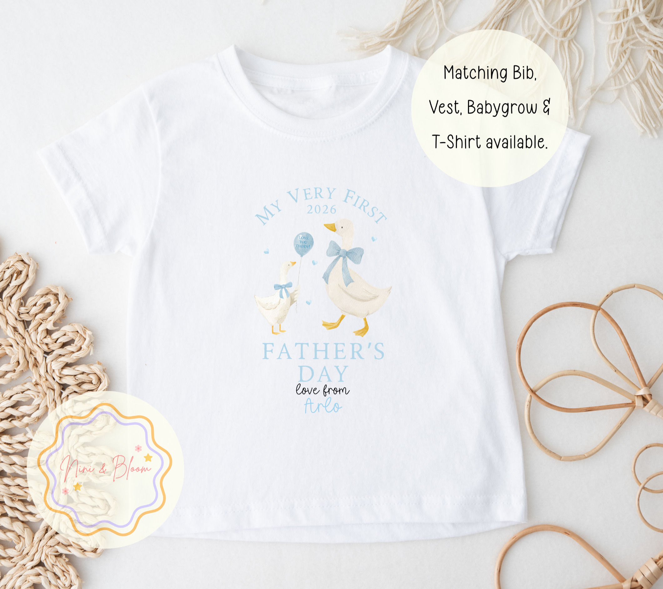 Personalised Father's Day T-Shirt
