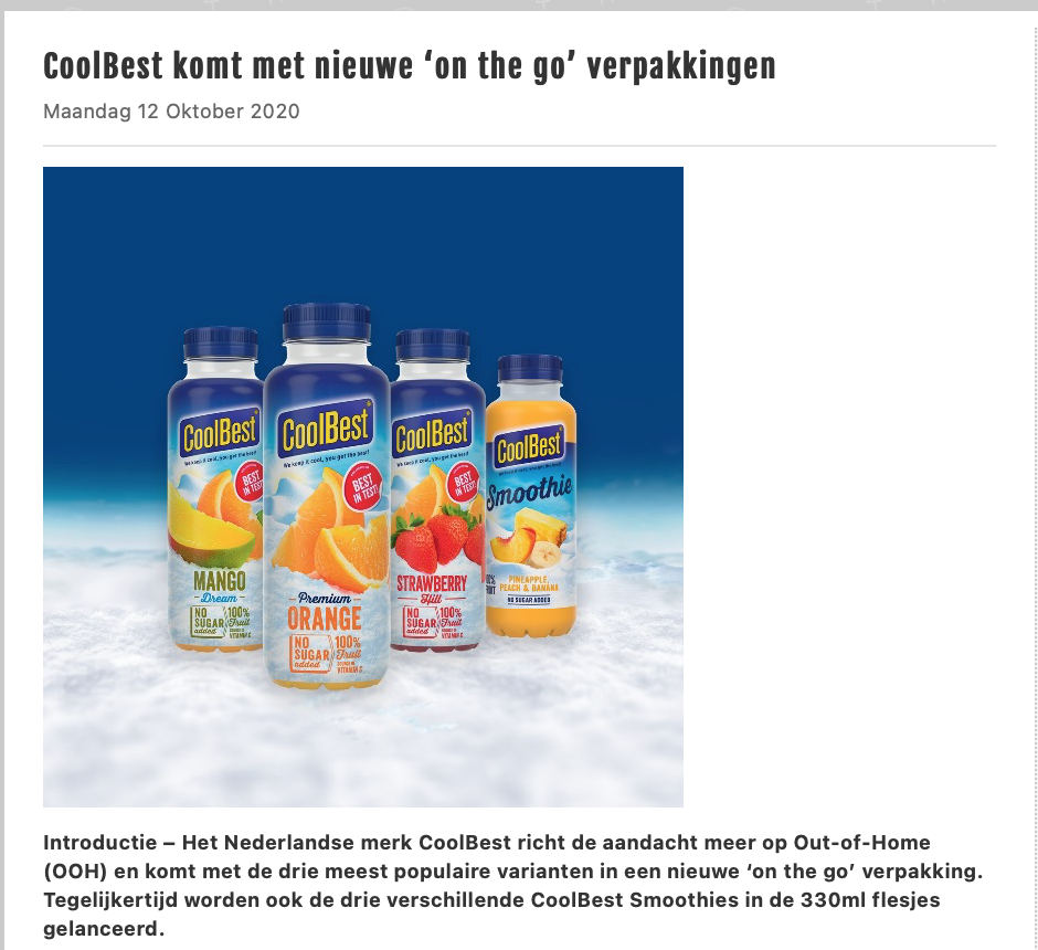 Lancering CoolBest IJs