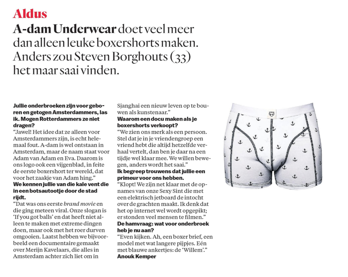 A-dam Underwear in Parool