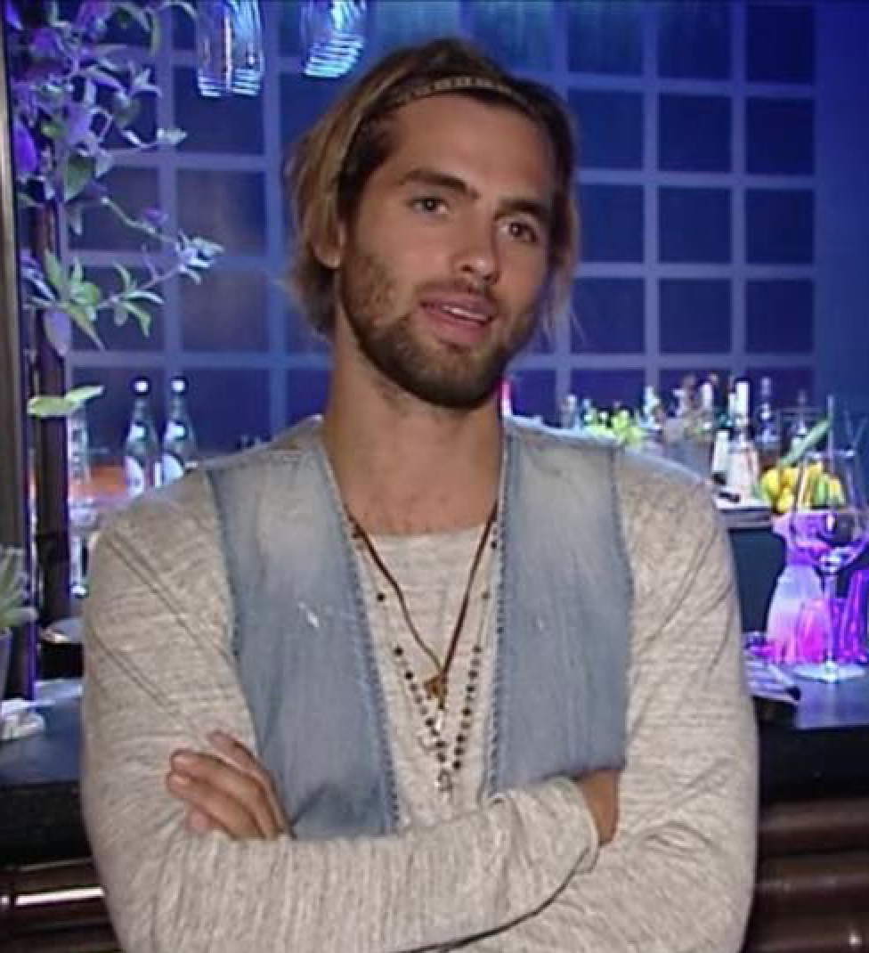 Manuel Broekman wearing Amen jewelry