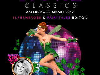Superhelden en sprookjesfiguren...de nieuwe affiche!