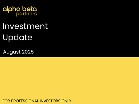 Investment Update August 2025