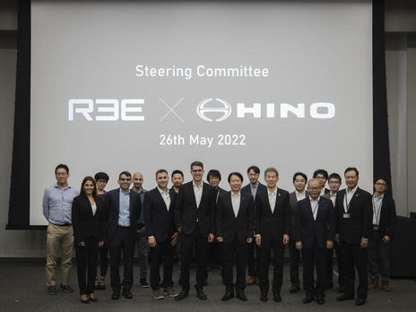 日野自動車とREEで取り組んでいる次世代商用モビリティ・ソリューション開発