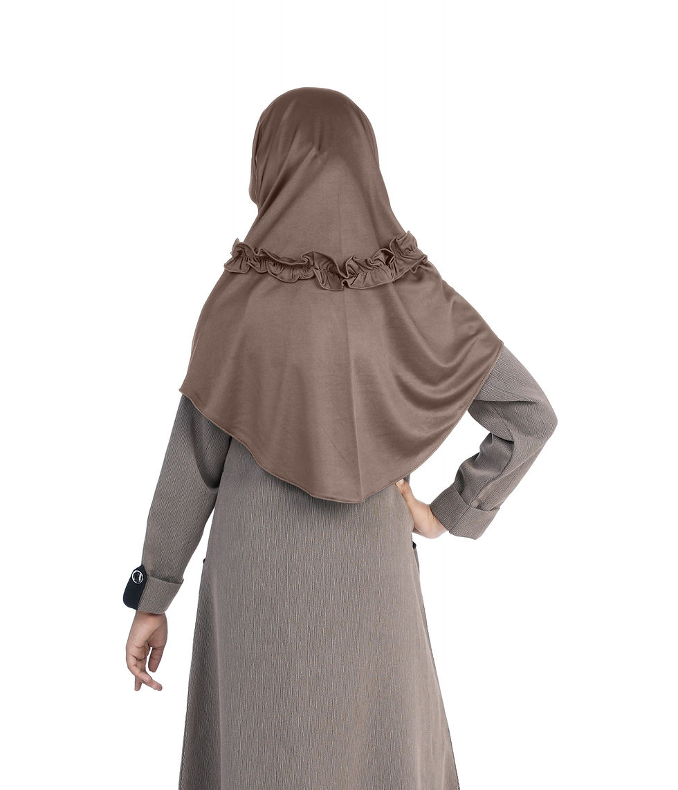 Thumbnail: Mehar Little Nidha Hijab for Girls – Embellished with Embroidery & Stone