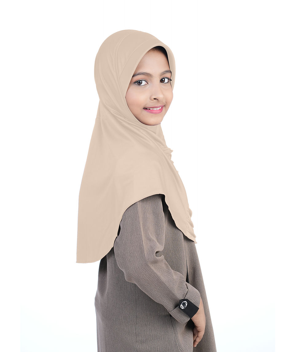 Thumbnail: Mehar Nisa Hijab for Girls Hijabs Modest Wear with Front Pleated Detaili