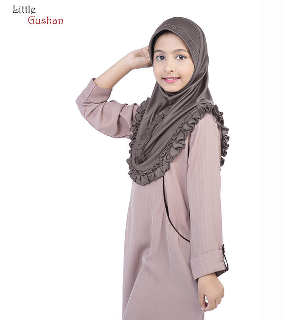 Thumbnail: MEHAR HIJAB'S Kids Scarf Little Gushan Girl's Hijab