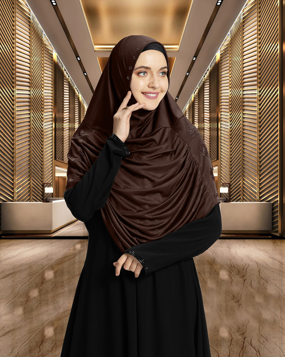 Thumbnail: Modest Fashion Women's Soft feel good Fabric Aasimah Hijab