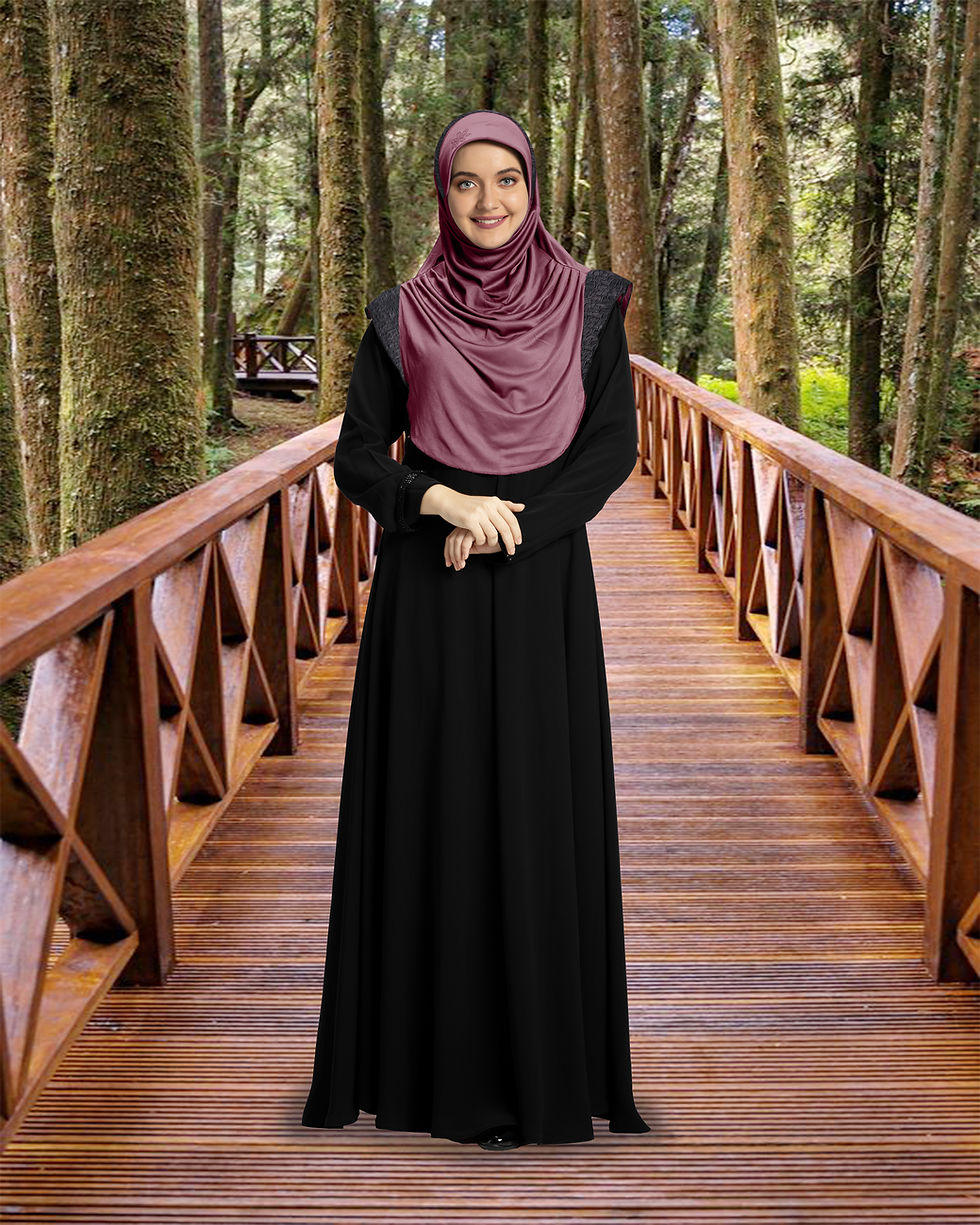 Thumbnail: Modest Fashion Women's Soft feel good Fabric Naaz Hijab