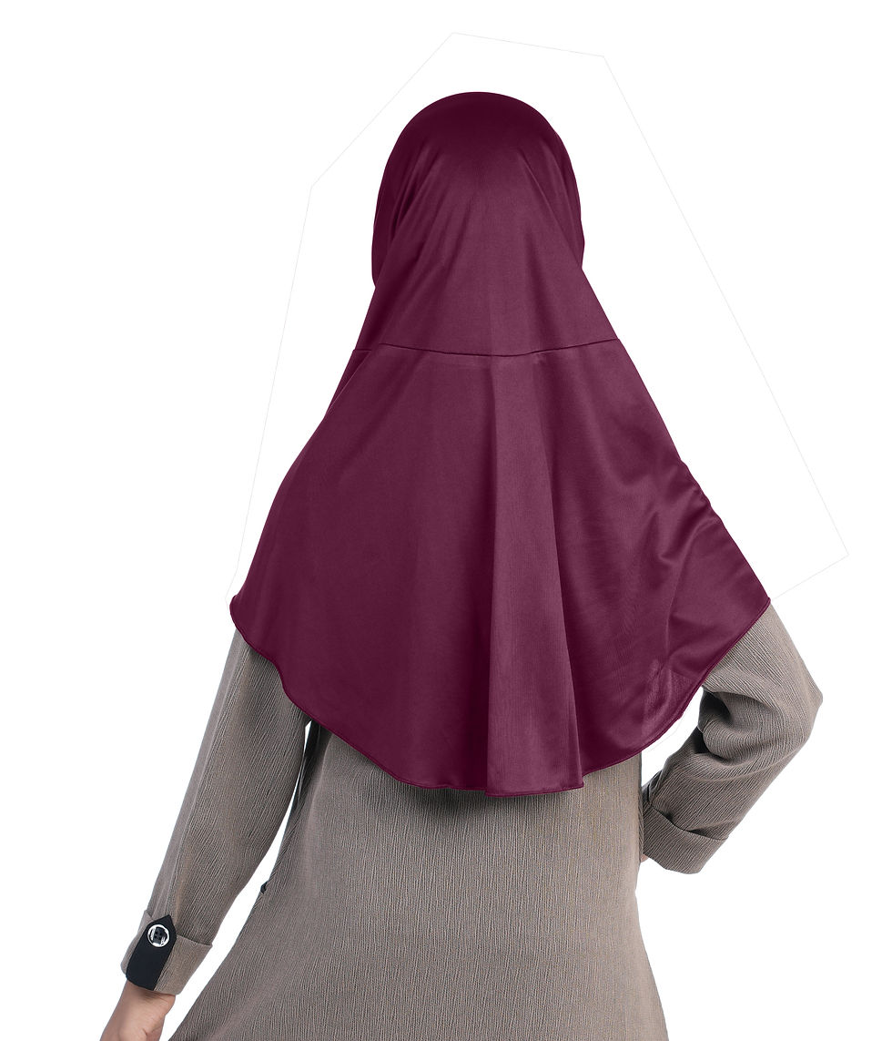 Thumbnail: Mehar Nisa Hijab for Girls Hijabs Modest Wear with Front Pleated Detailing –