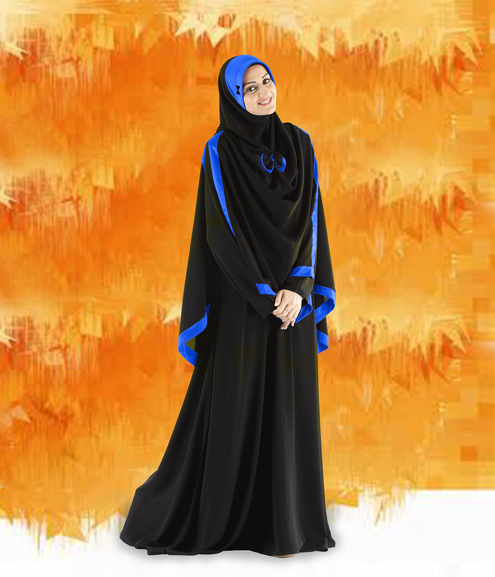 Thumbnail: Modest Women's Stylish Soft Rich Crepe Long Hijab GHANIA KHIMAR