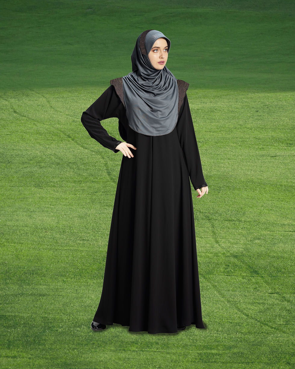 Thumbnail: Mehar Hijab's Modest Women's Stylish Designer headwear Naaz Hijab