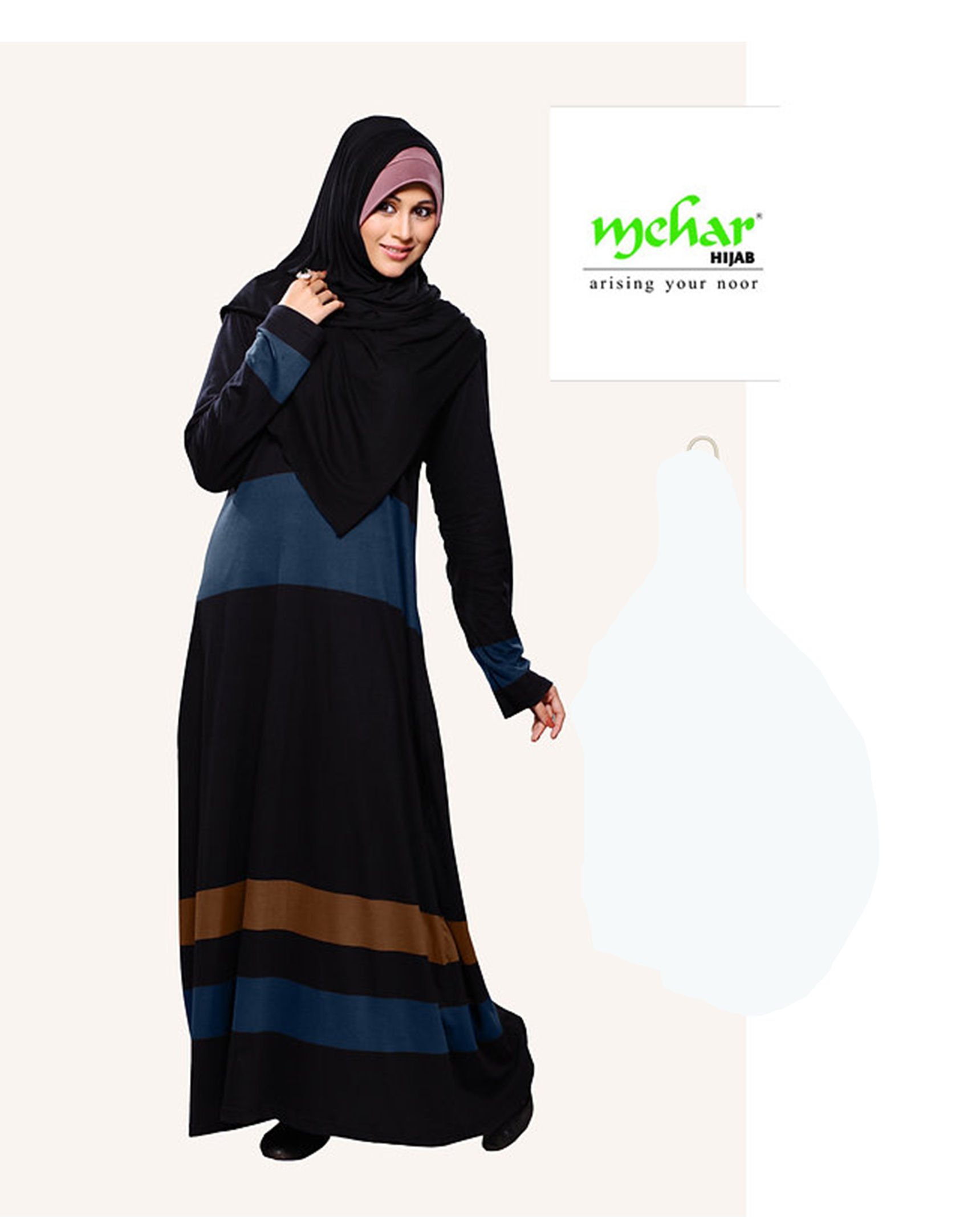 Women's Stylish Designer Naisa Abaya