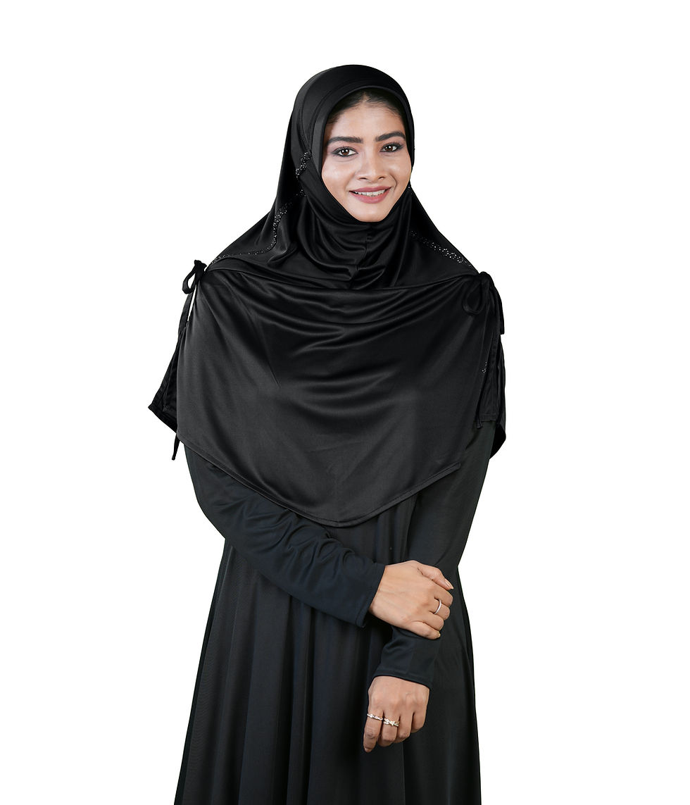 Thumbnail: Rania Hijab for Women – Modest Wear with Full Front & Back Coverage-Face-Framing
