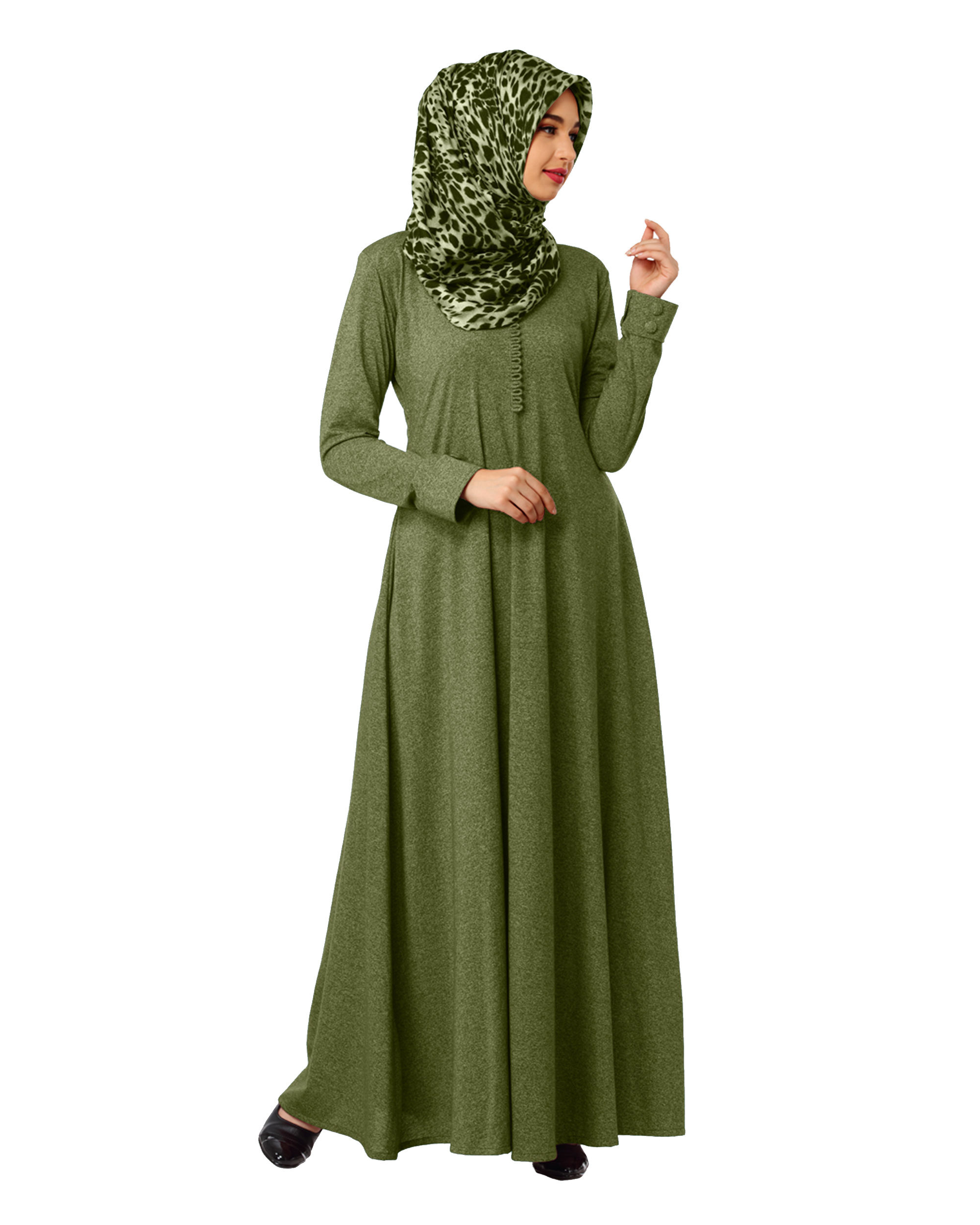 Modest Women's Designed elegant Look TOOBA feel good Abaya