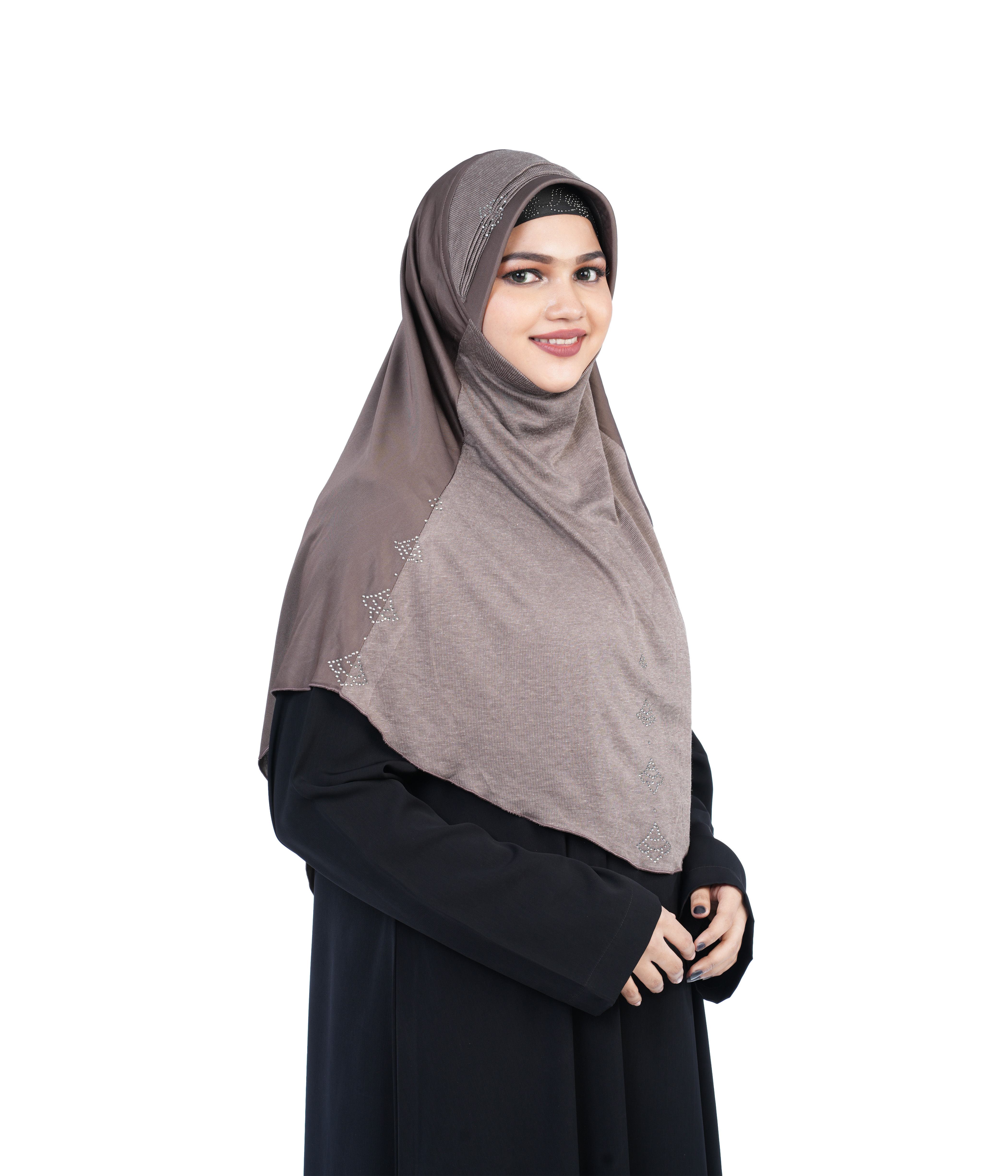 Mehar Hijab Modest Stylish Dual Color Zyfa DD Hijab.