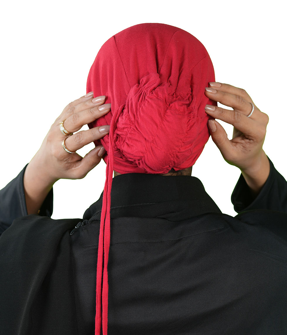 Thumbnail: Mehar Head scarves Bamboo Soft Stretchable cap for Women Adjustable Tie Modal